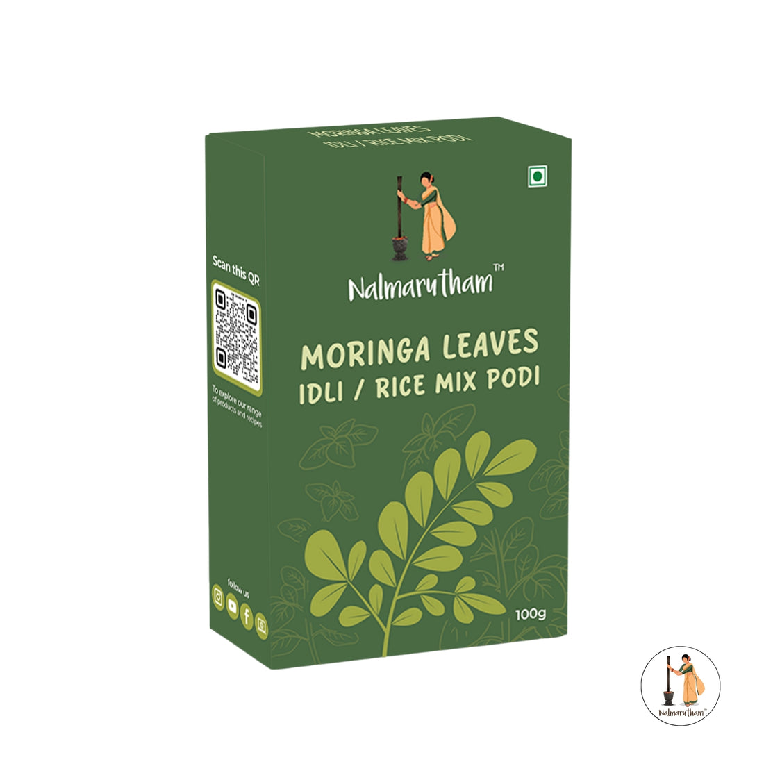 Moringa rice mix podi for healthy meals rich in iron and nutrients