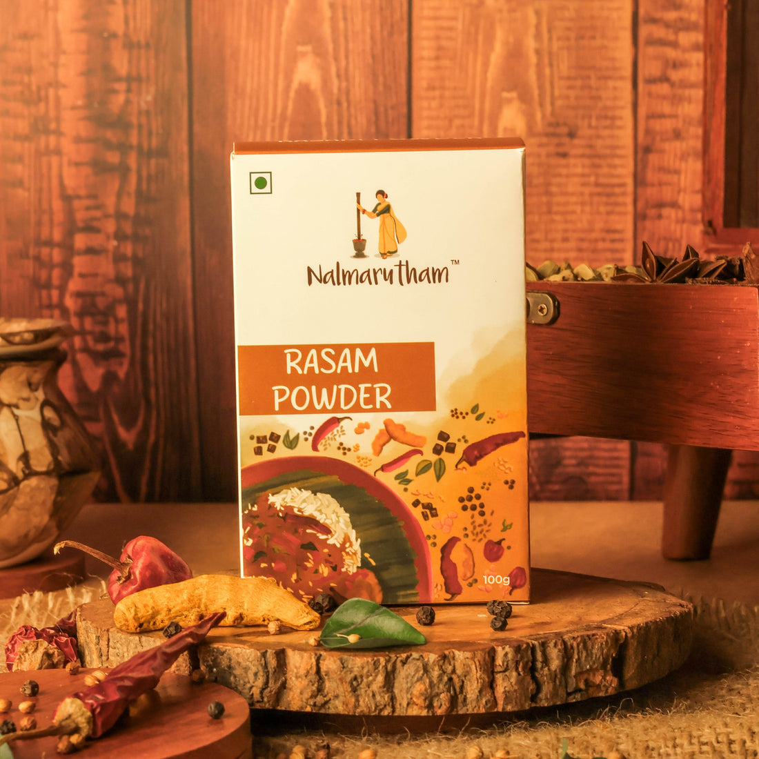 Traditional rasam powder for immunity boosting and digestion