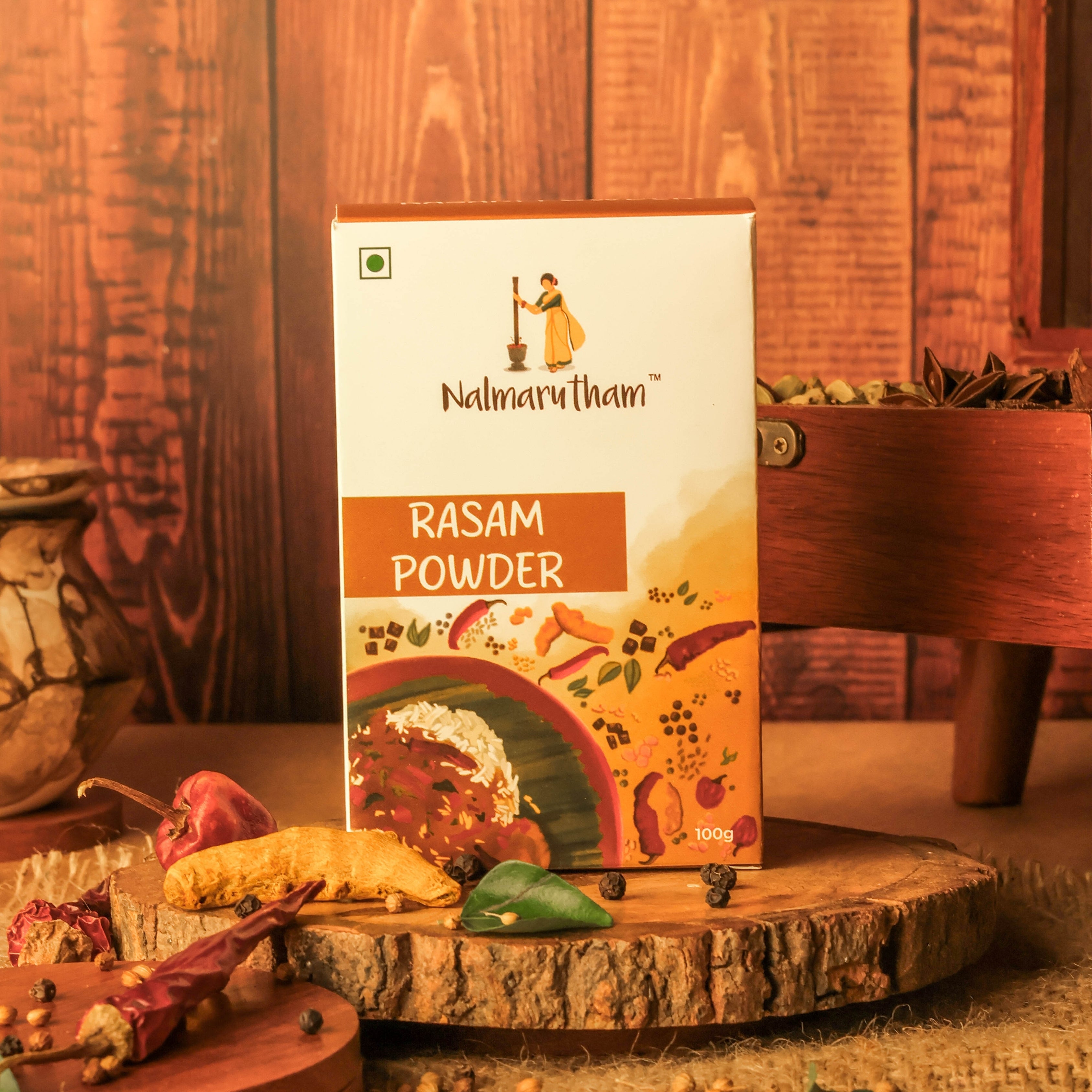 Traditional rasam powder for immunity boosting and digestion