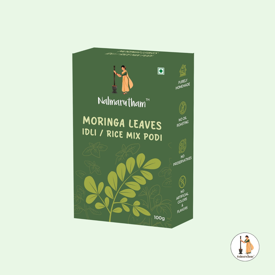 Moringa rice mix podi for healthy meals rich in iron and nutrients