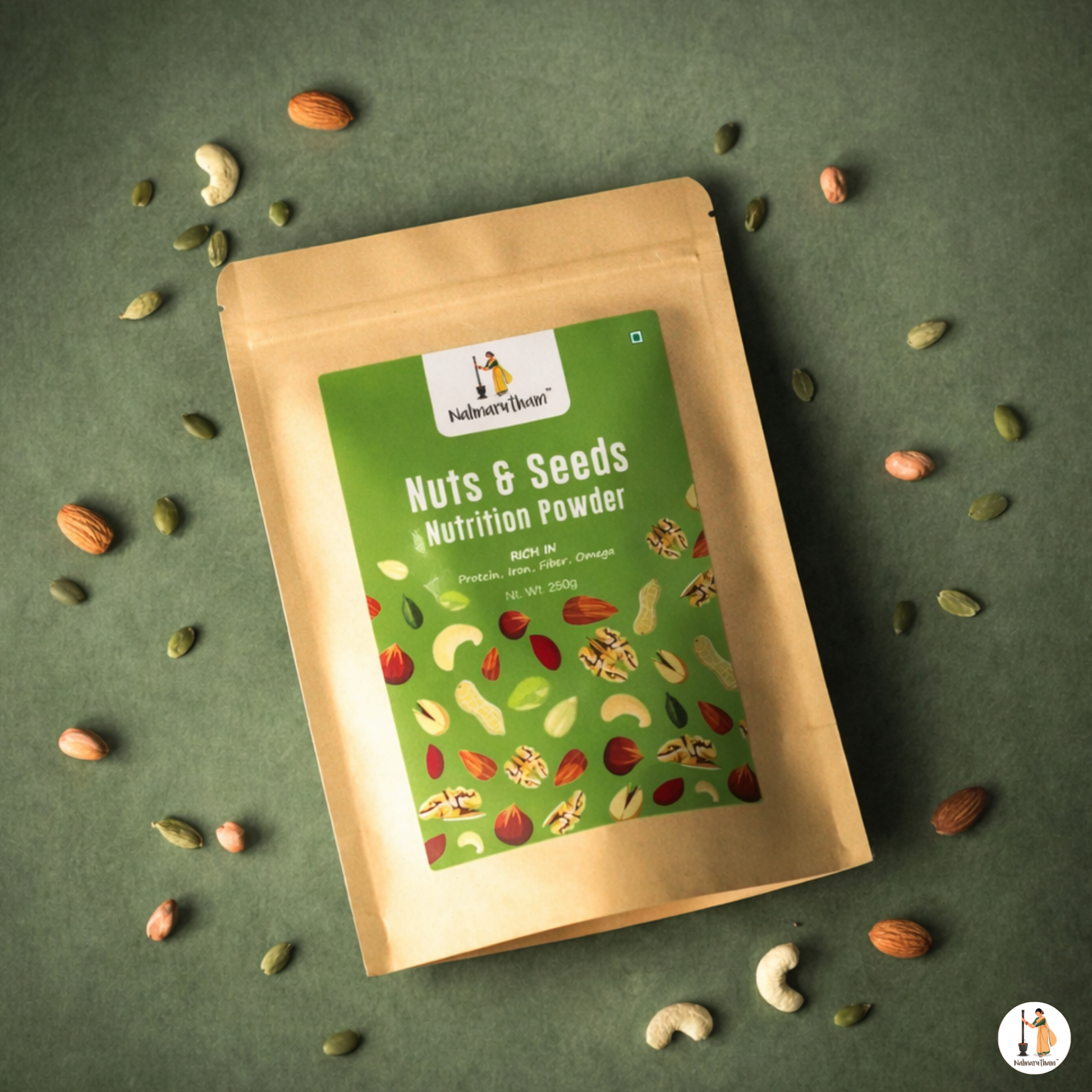Nalmarutham Nuts & Seeds Powder, Nuts & Seeds nutrimix, Nuts Powder, Seeds Powder, Homemade Cerelac