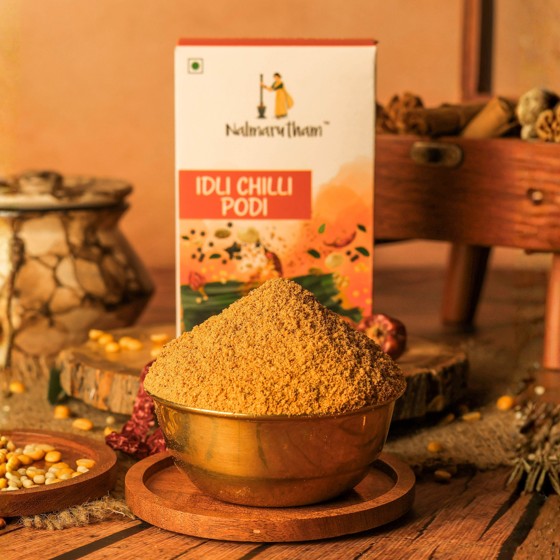 Homemade style idli chilli podi for spicy and flavorful dishes