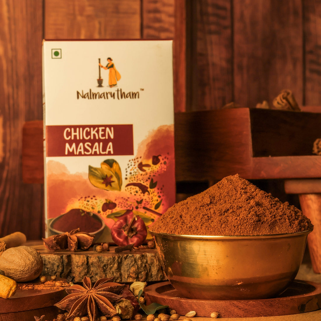 Chicken masala powder for rich spicy chicken curry and gravy