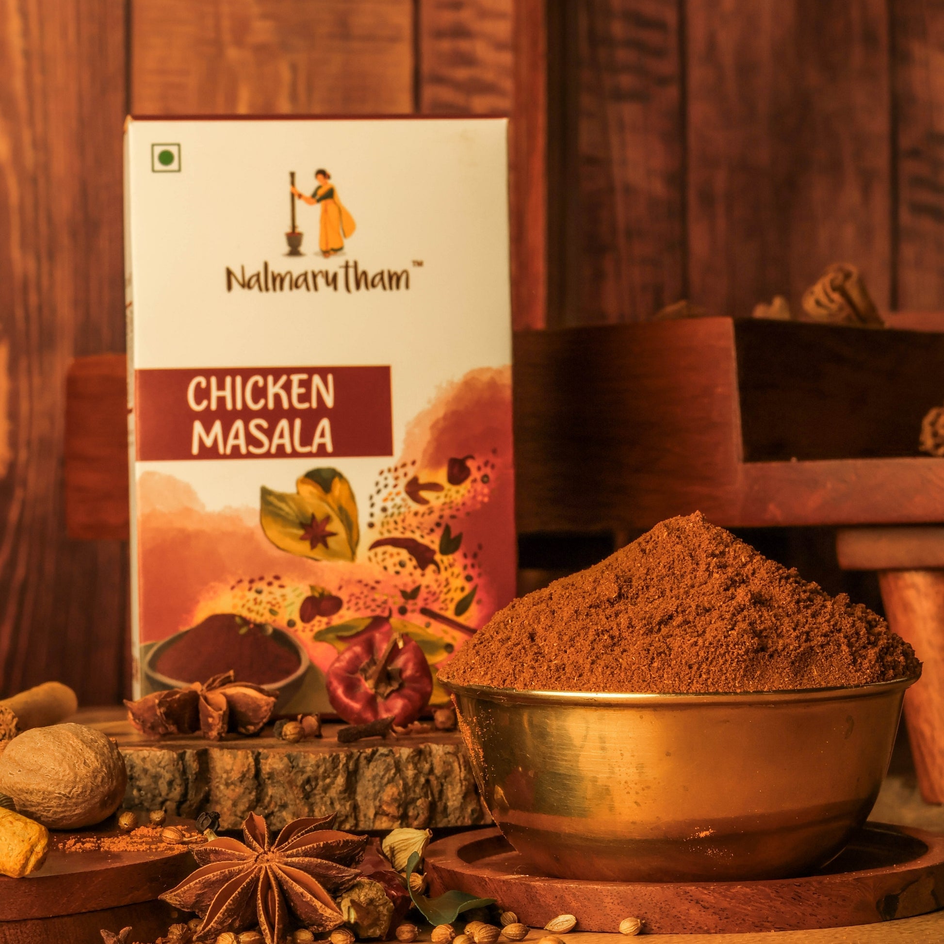 Homemade chicken masala powder  for flavorful dishes