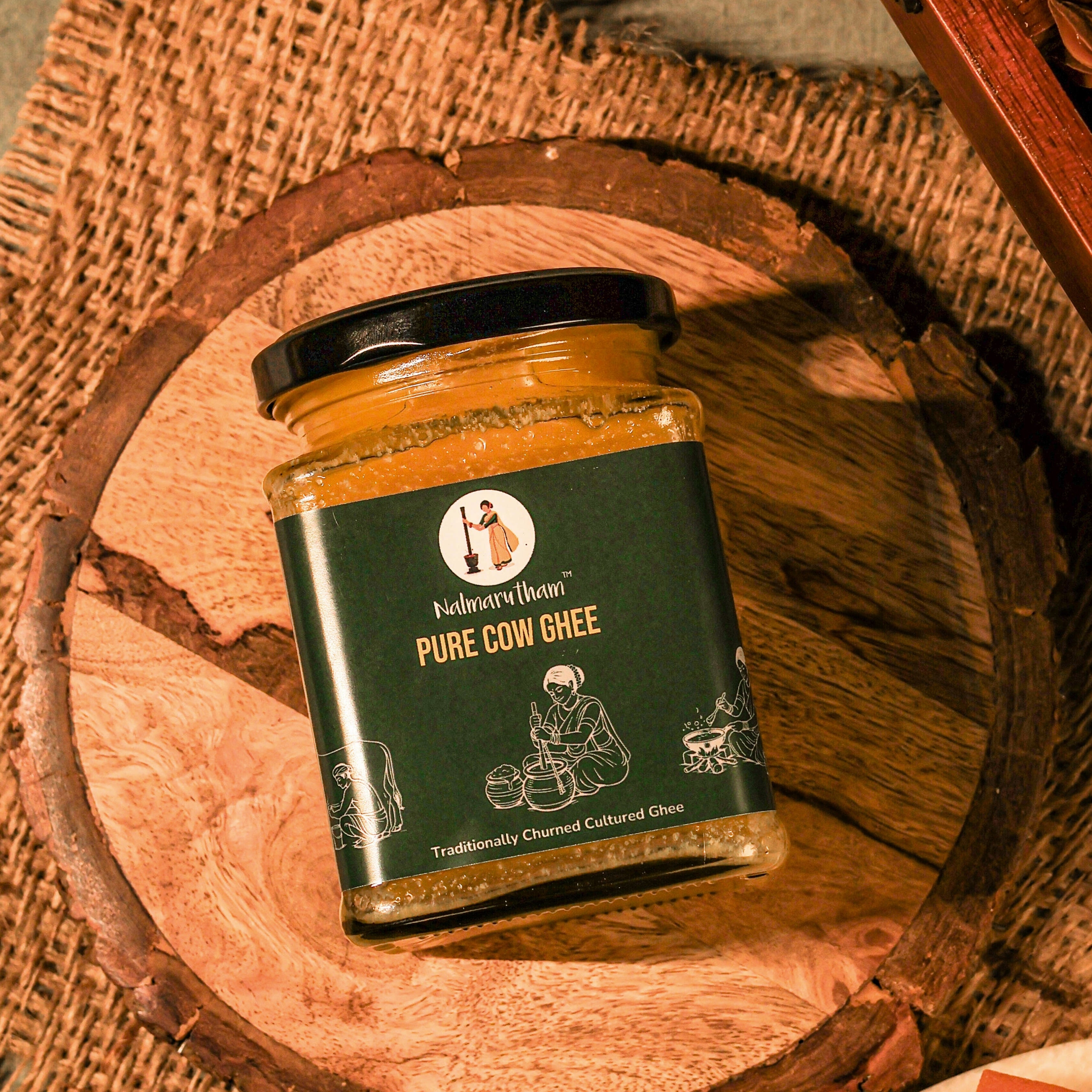 Golden Pure Cow Ghee – Curd-Churned Bilona Magic