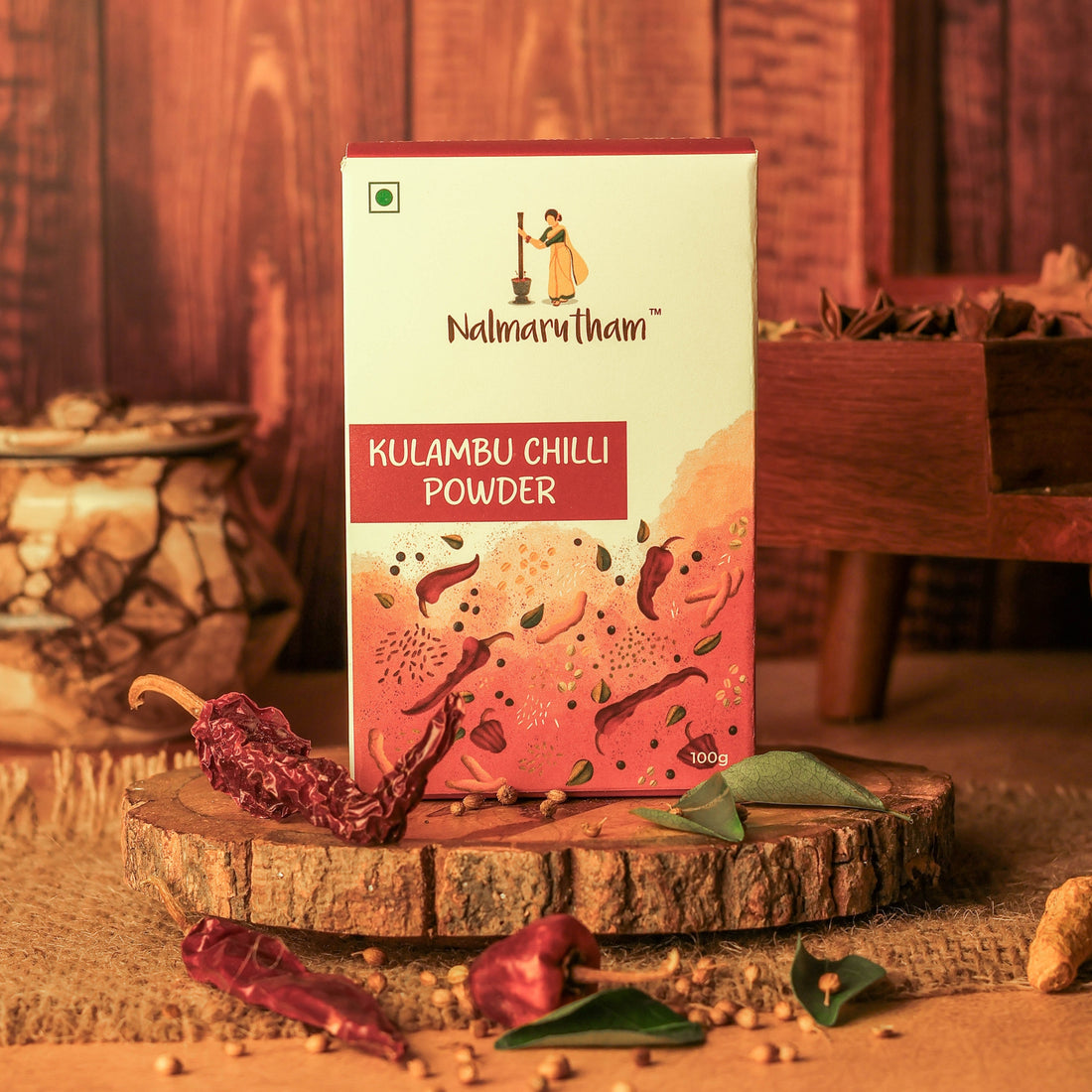 Kulambu chilli powder for authentic South Indian kuzhambu rich color and taste