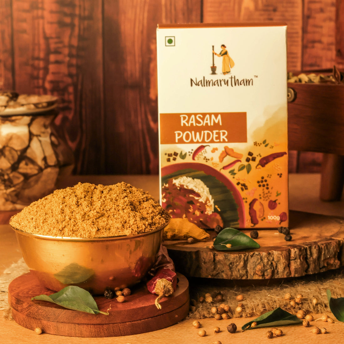 Traditional rasam powder for immunity boosting and digestion