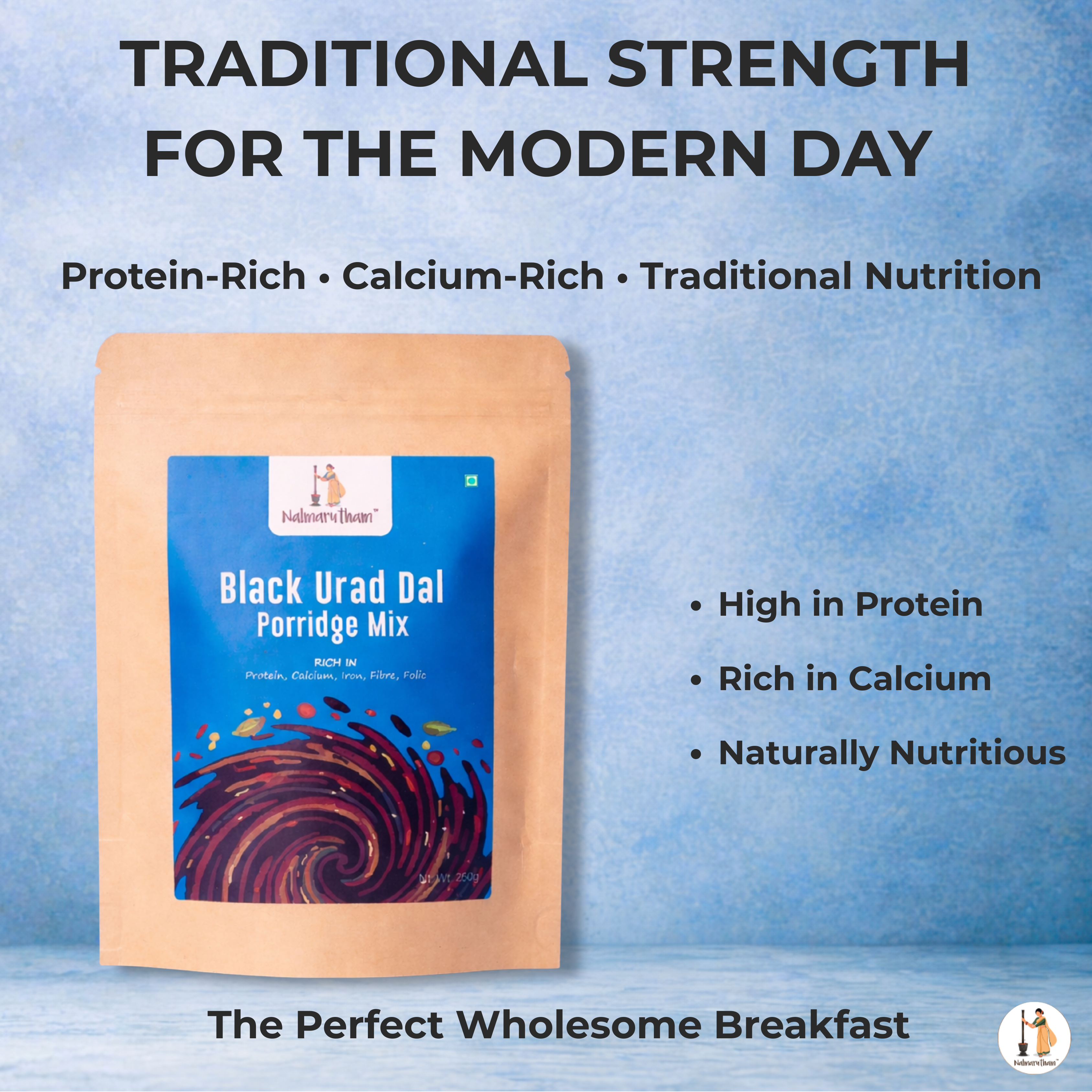 Black Urad Dal Porridge Mix – Wholesome Protein-Rich Nutrition