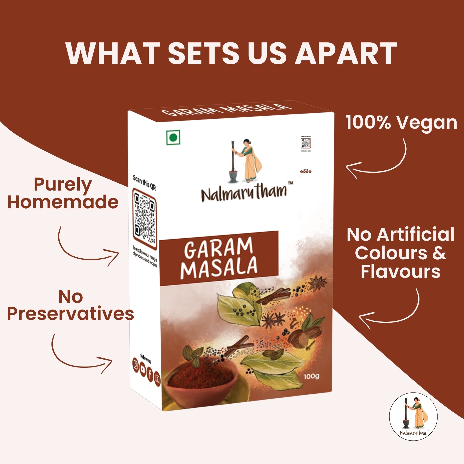 Robust Garam Masala – Aromatic & Royal Spice Blend