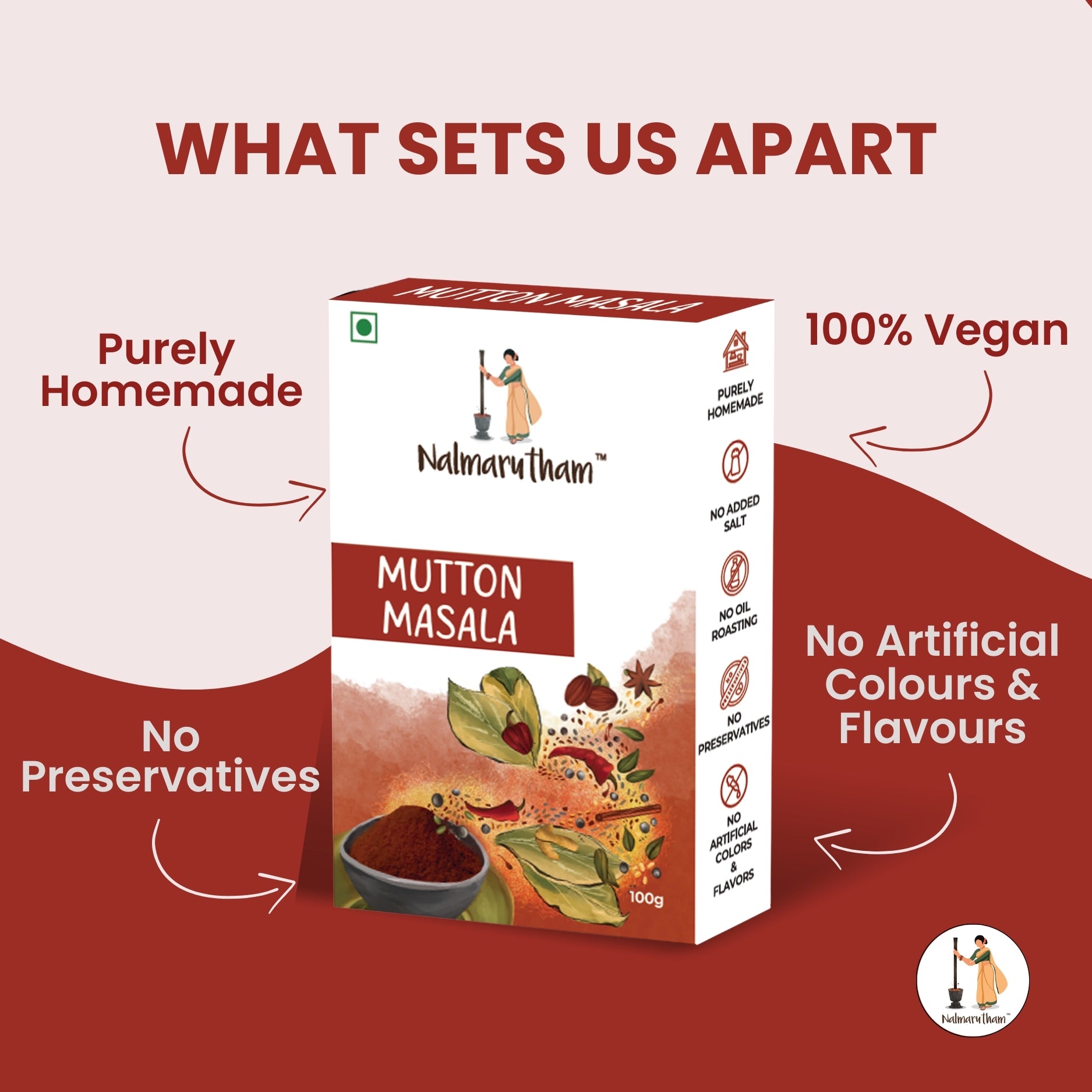 Authentic Mutton Masala Powder – Rustic Traditional Blend