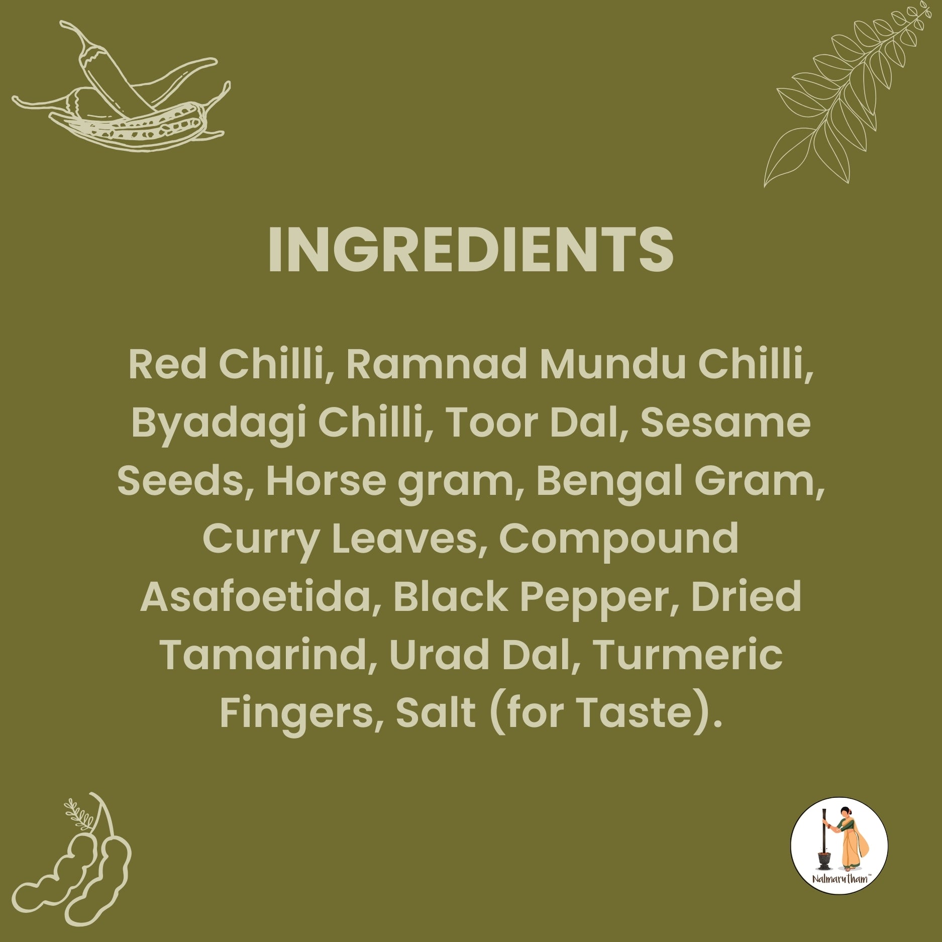 Classic Curry Leaves Idli/Rice Mix Podi – Wholesome Coarse-Ground Blend