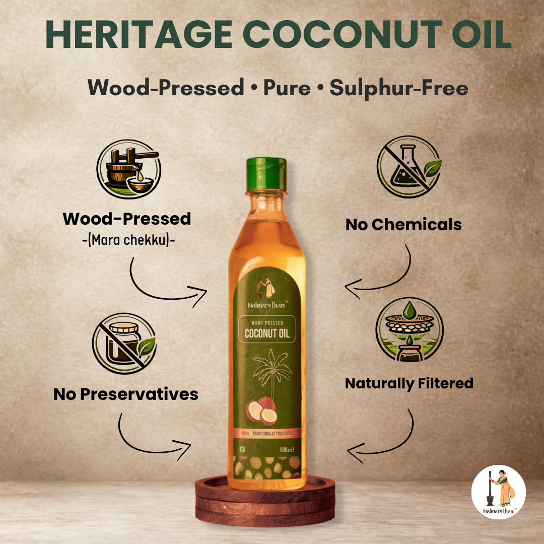 Slow extraction method for pure and unrefined coconut oil