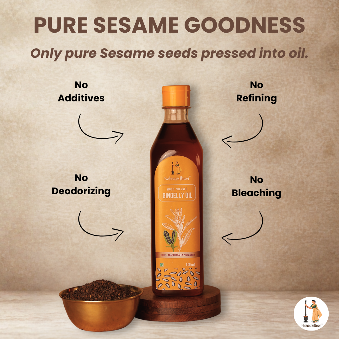Slow extraction method retains nutrients in sesame oil